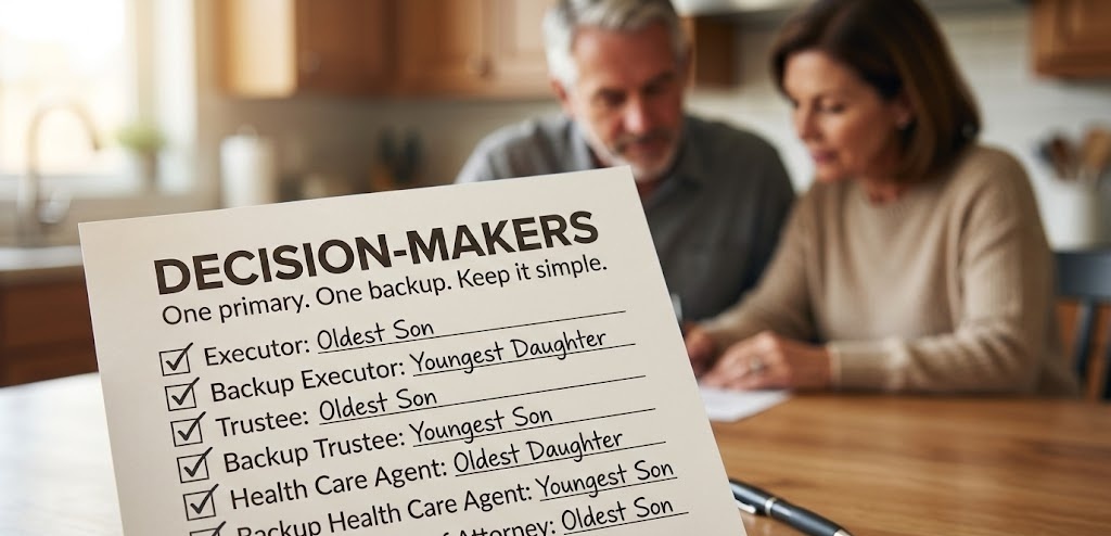 Choosing Decision-Makers (Avoid "Two Captains")