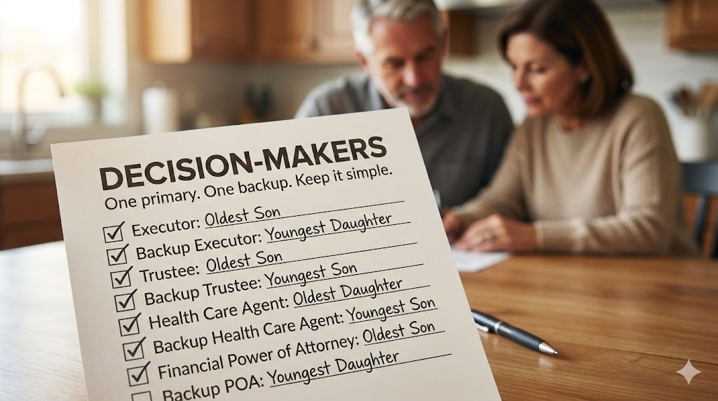 Choosing Decision-Makers (Avoid "Two Captains")